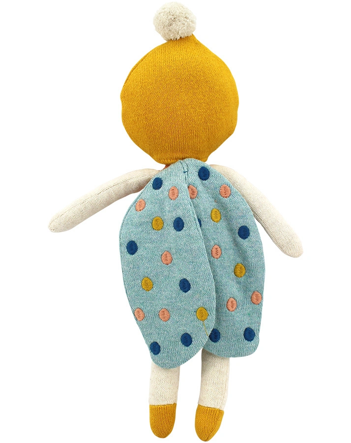 Stoffpuppe SCHMETTERLING CLARA (30cm) in orange