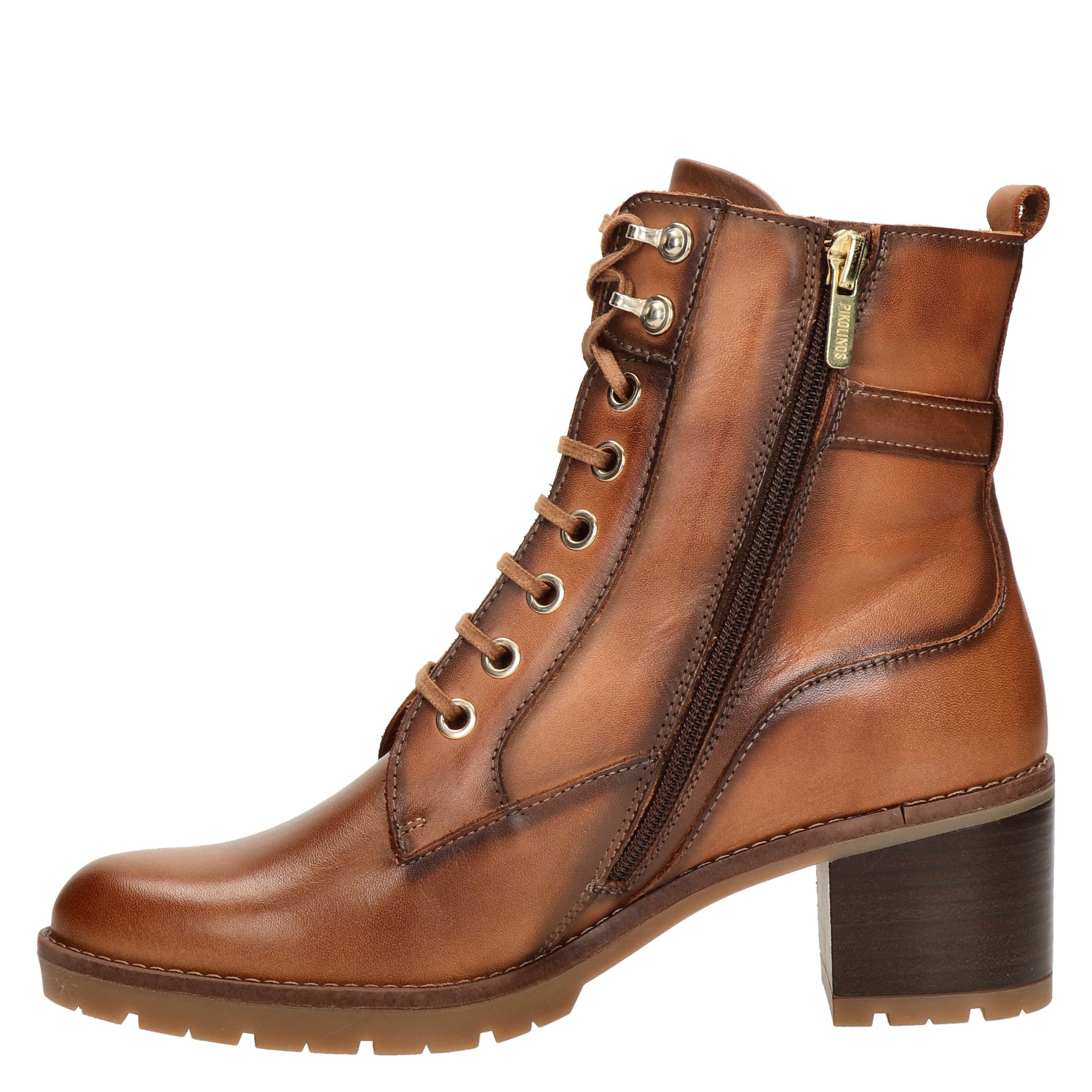 Llanes dames veterboot Pikolinos Cognac