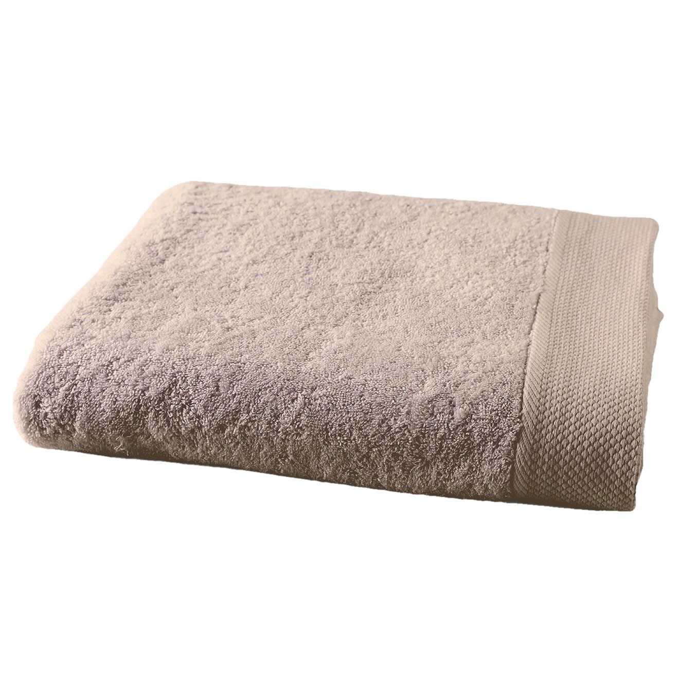 Soft by Perle de Coton Drap de bain sable - 100x150 cm