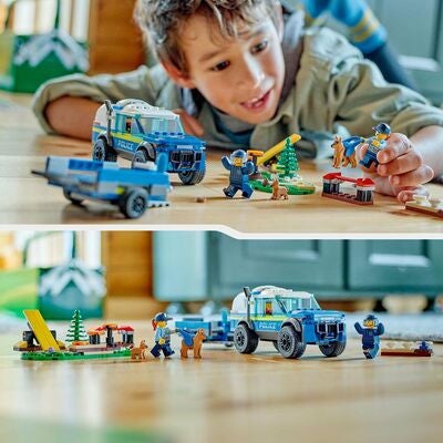 LEGO City Police 60369 Mobilt treningssett for politihunder