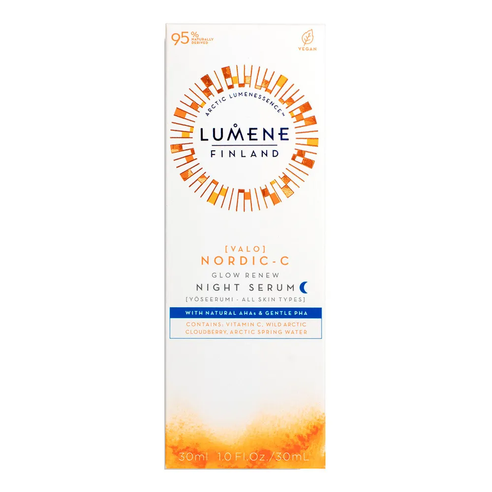 Lumene Nordic-C Glow Renew Night Serum - 30 ml.