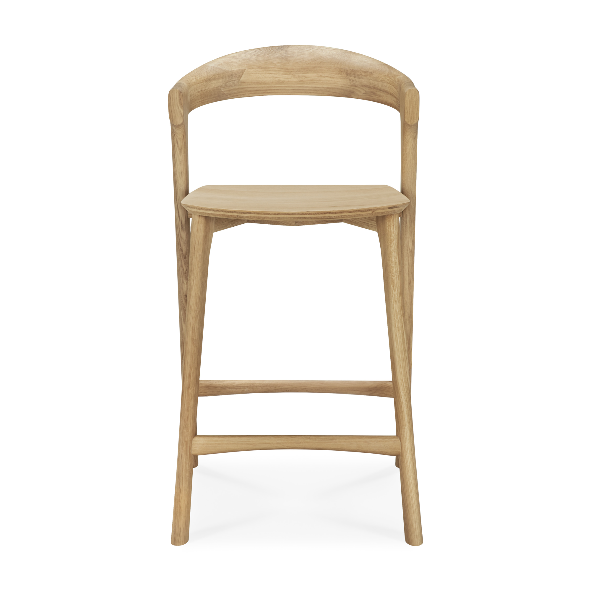 Barstoel Bok gelakt eiken 66 cm