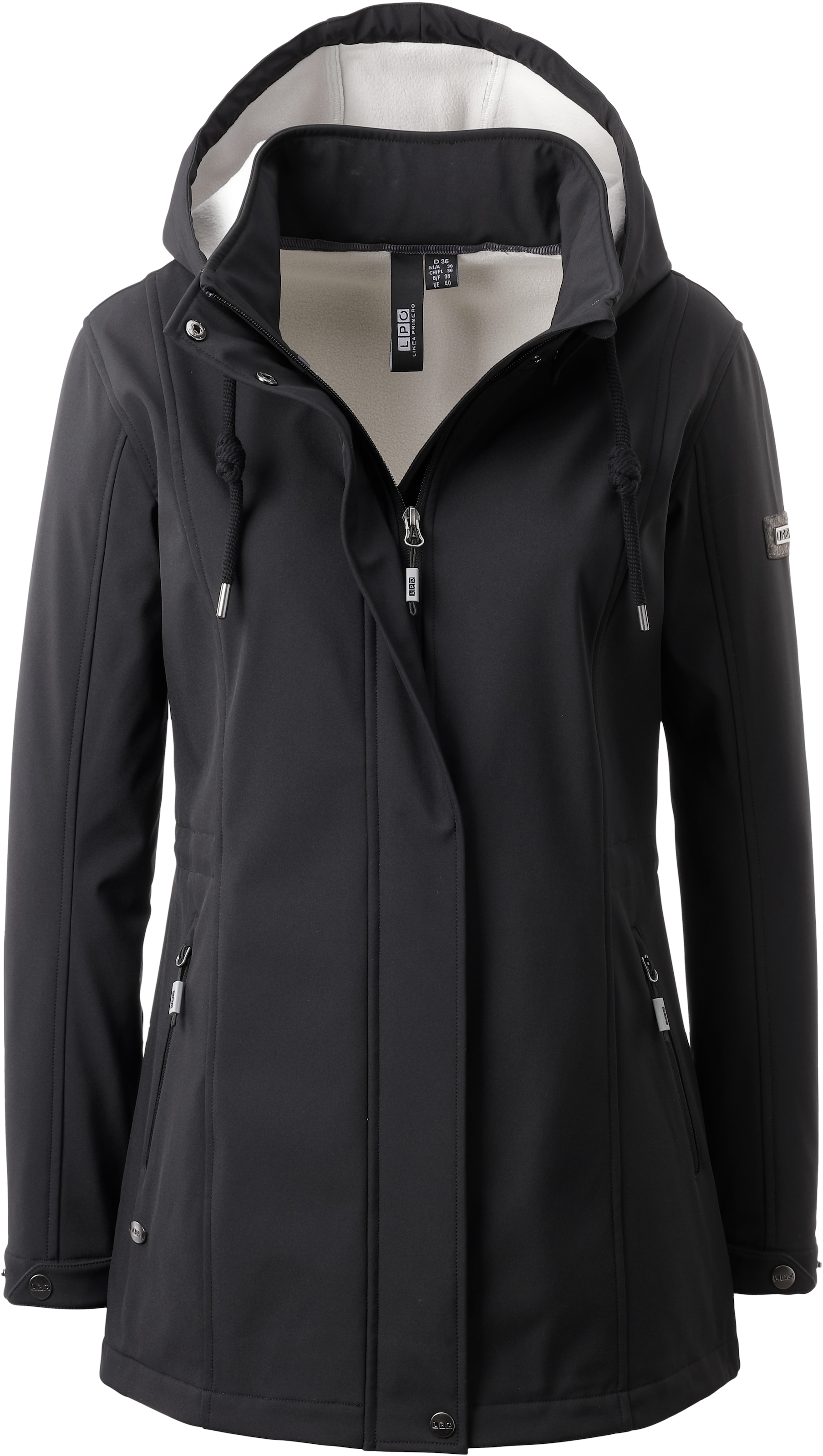 DEPROC Active Softshelljacke »WILKIE PEAK WOMEN« mit abnehmbarer Kapuze