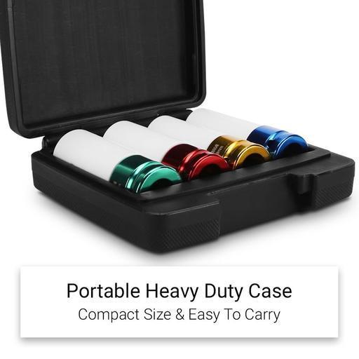 Conjunto de ferramentas para máquinas Daytona D520PSKIT com 520 peças, armário de 6 gavetas e armário de rolos com 7 gavetas.