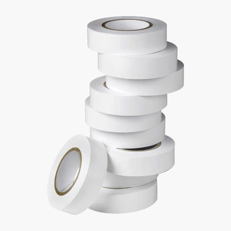 Tape, hvit, 10 stk.