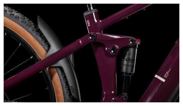 VTT Électrique Tout-Suspendu Cube Stereo Hybrid One22 Pro 800 Shimano Cues 10V 800 Wh 29'' Rouge Amarone 2025