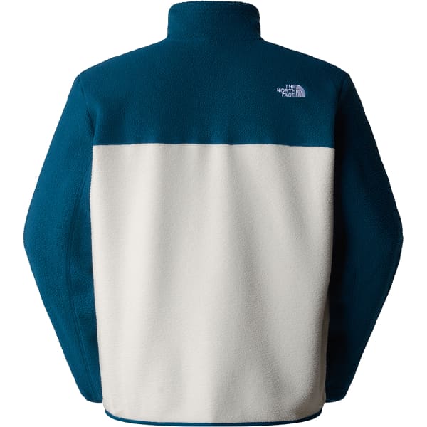 Sweat polaire THE NORTH FACE YUMIORI 1/4 ZIP WHITE DUNE/MIDNIGHT PETROL/MALLARD BLUE