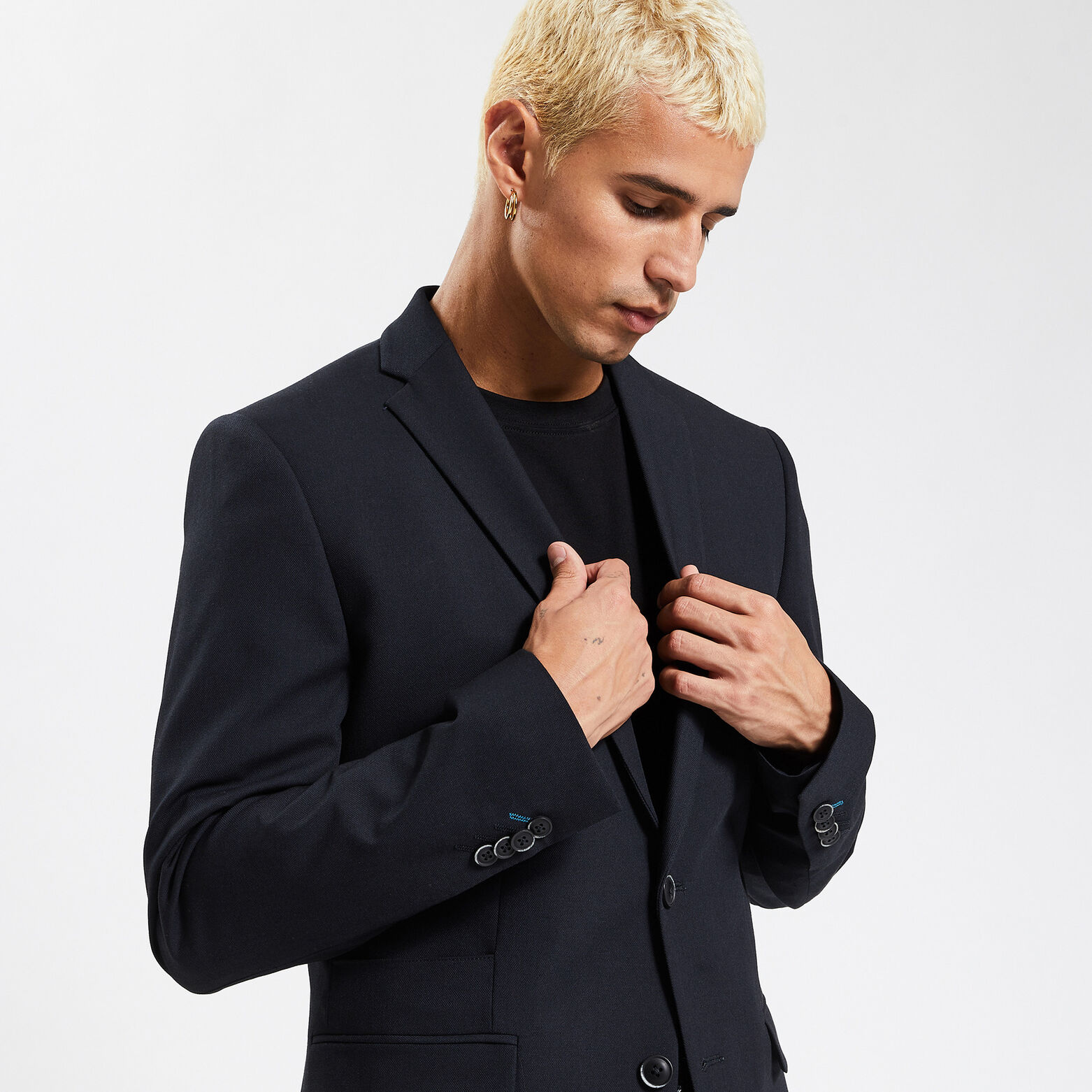 Veste de costume extra-slim bistretch Bleu
