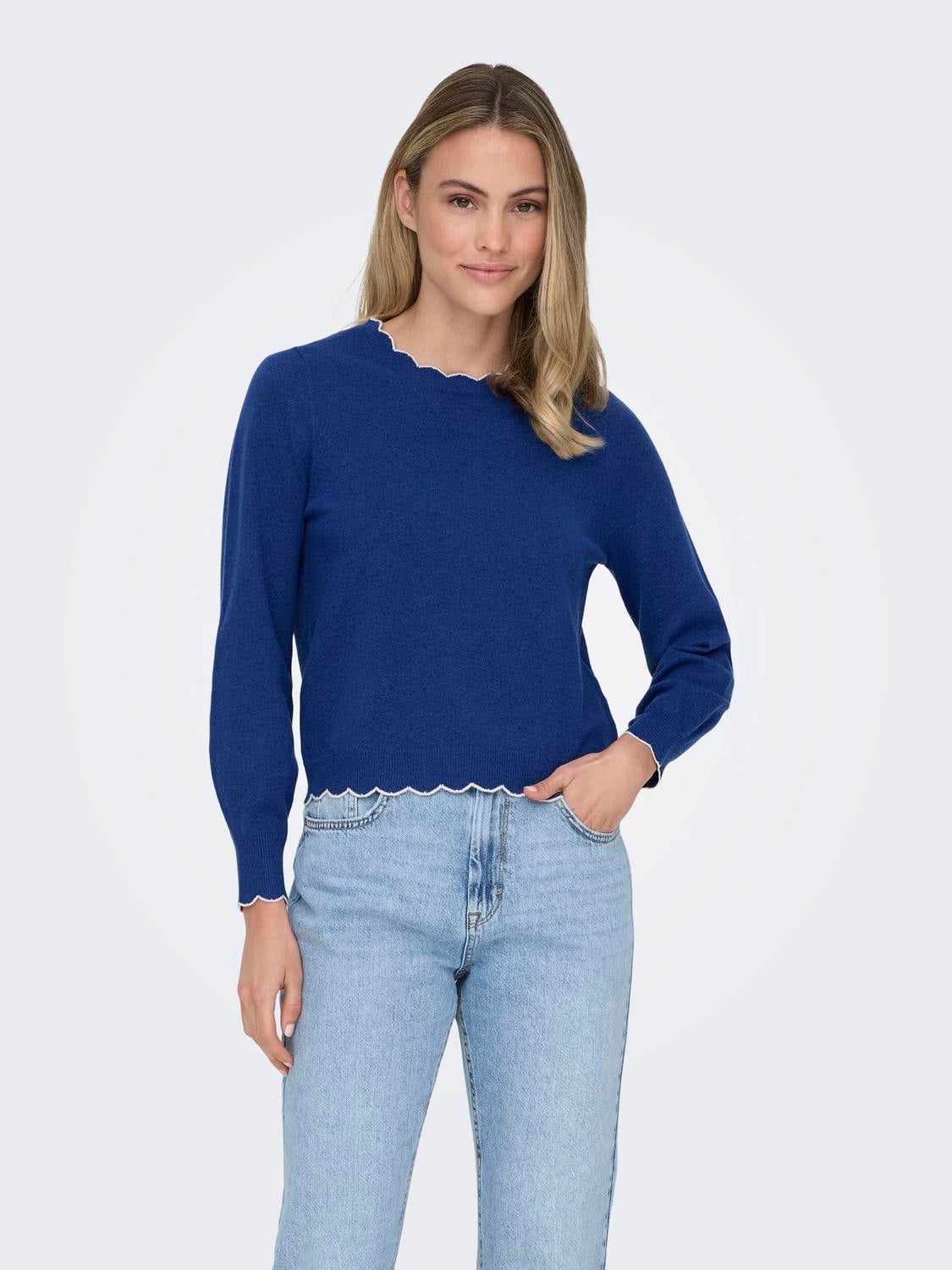 ONLAMA Strickpullover Sodalite Blue