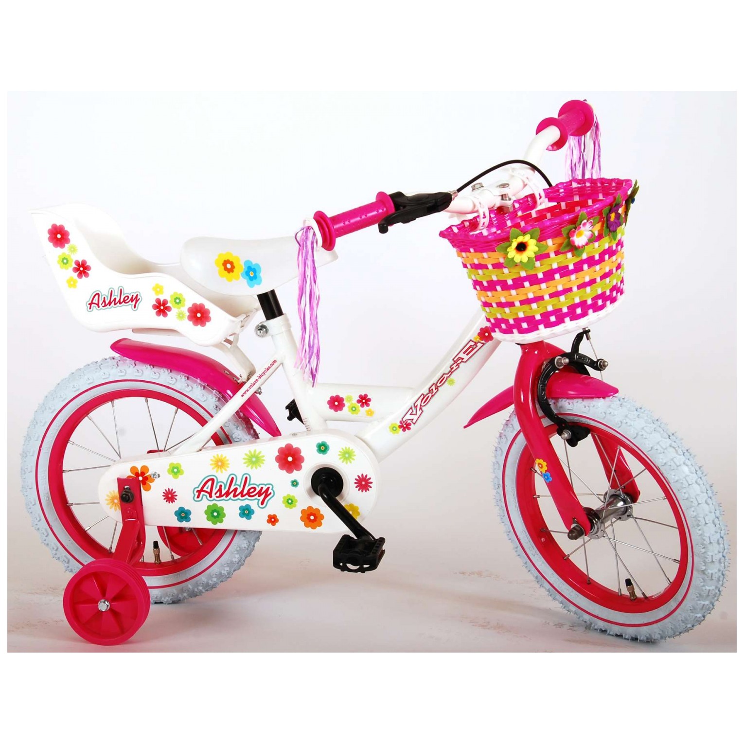 Volare Ashley Fiets - 14 inch - Wit