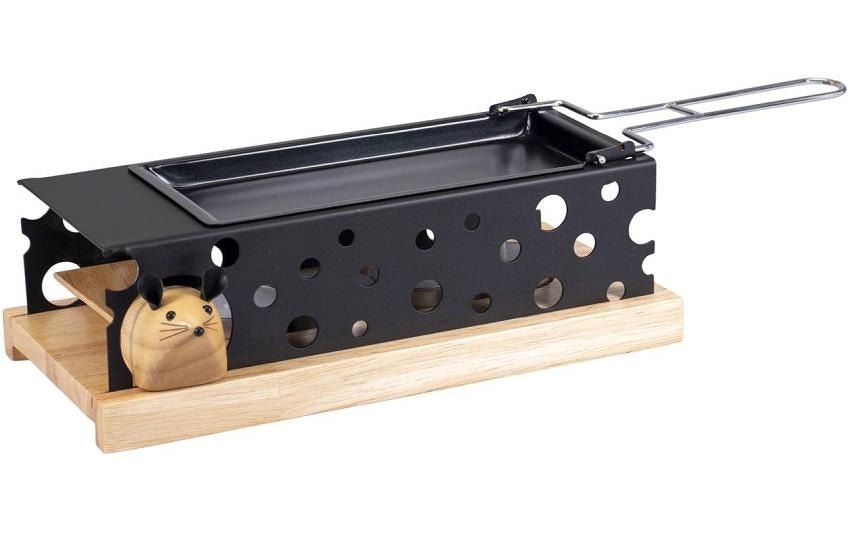 Kadastar Raclette »Mouse Schwarz« Holzart: Bambus (China)
