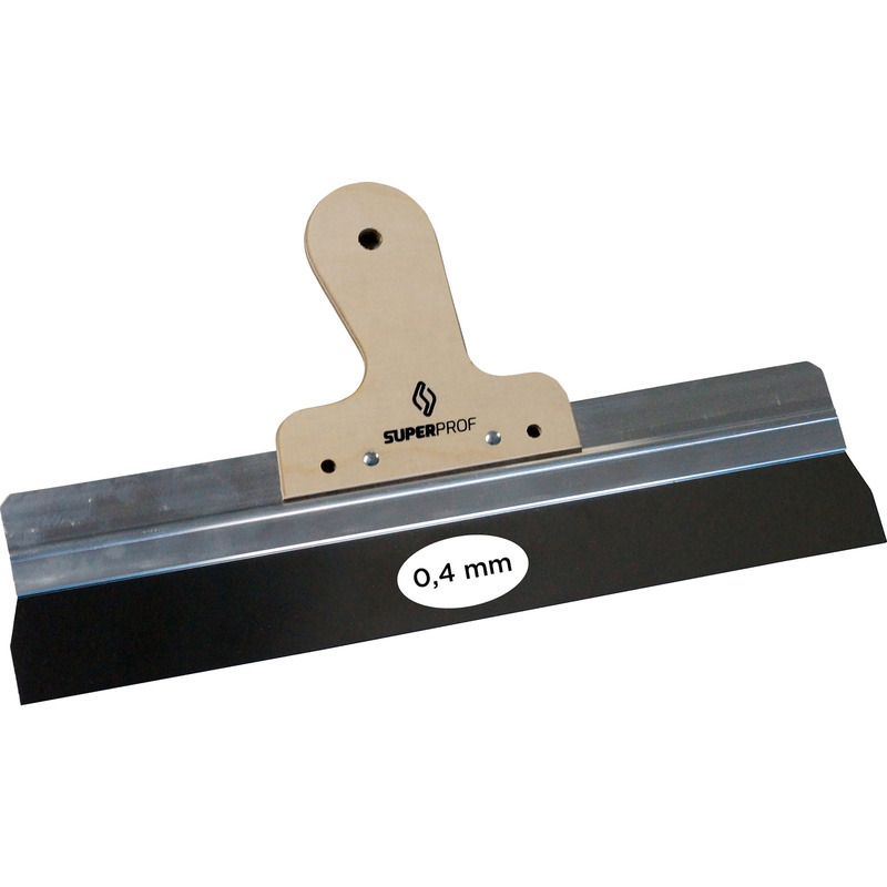 Super Prof spackmes aluminium 380 x 0,4mm