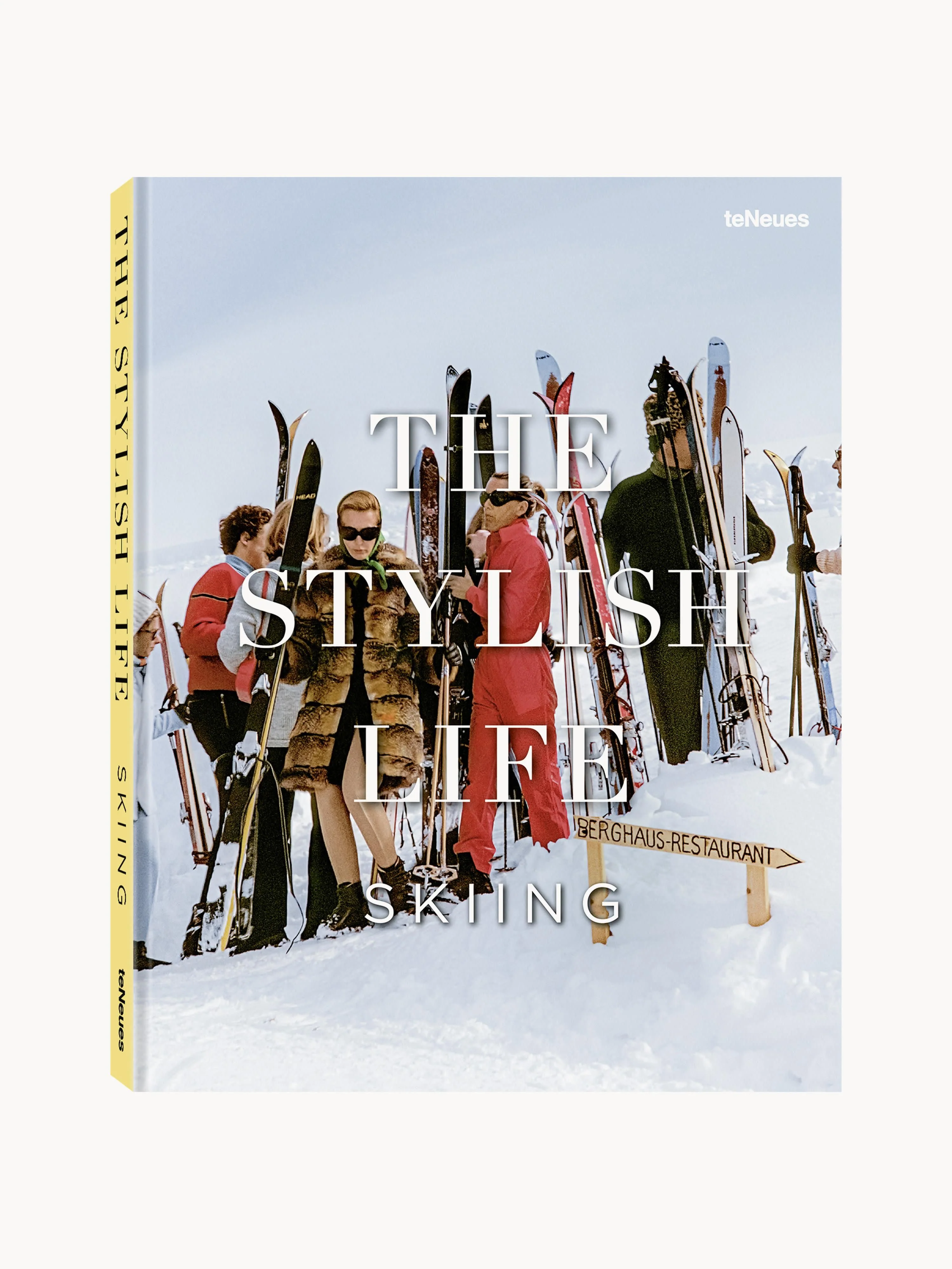 Geïllustreerd boek The Stylish Life - Skiing