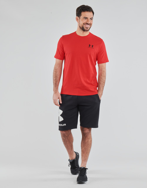 Under Armour - UA RIVAL FLC BIG LOGO SHORTS - Noir