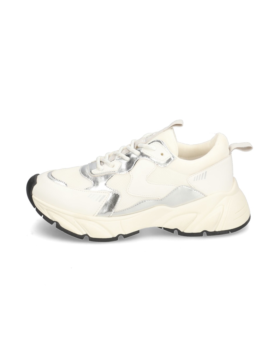 Lederkombination Sneaker