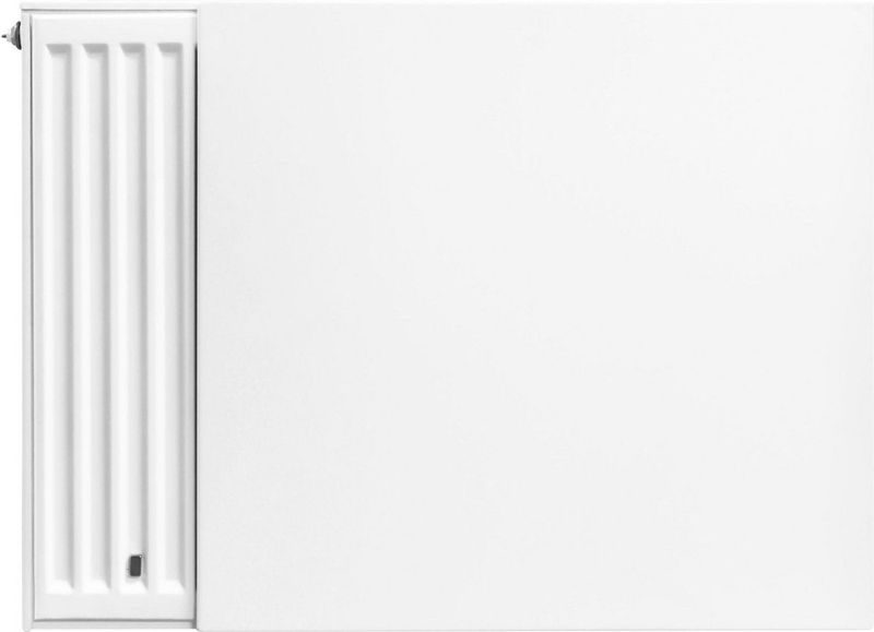 Sanigoods - Vlakke Voorplaat - Wit - Voor Radiator - 140x40cm