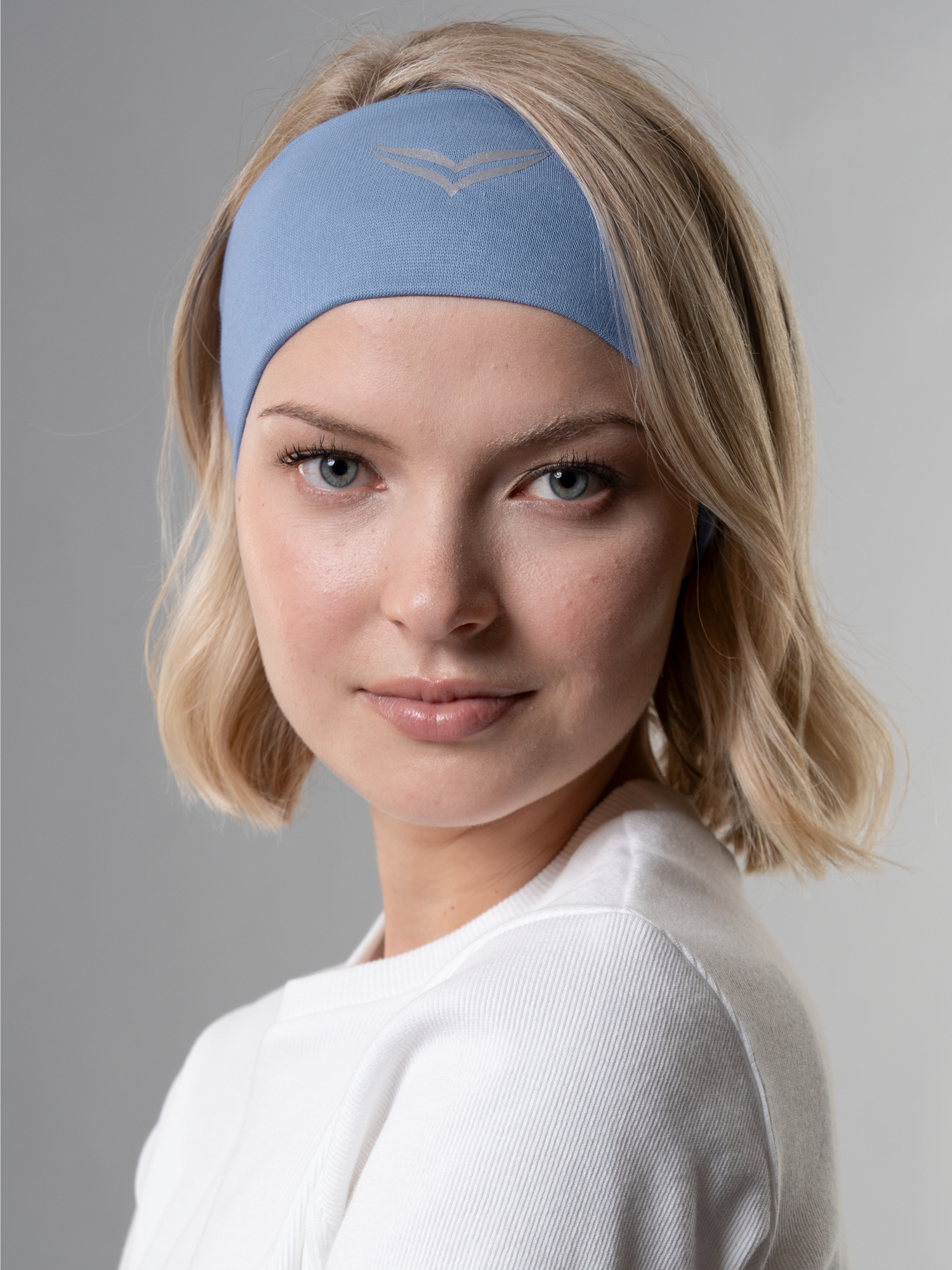 Haar-/Stirnband Pearl-blue