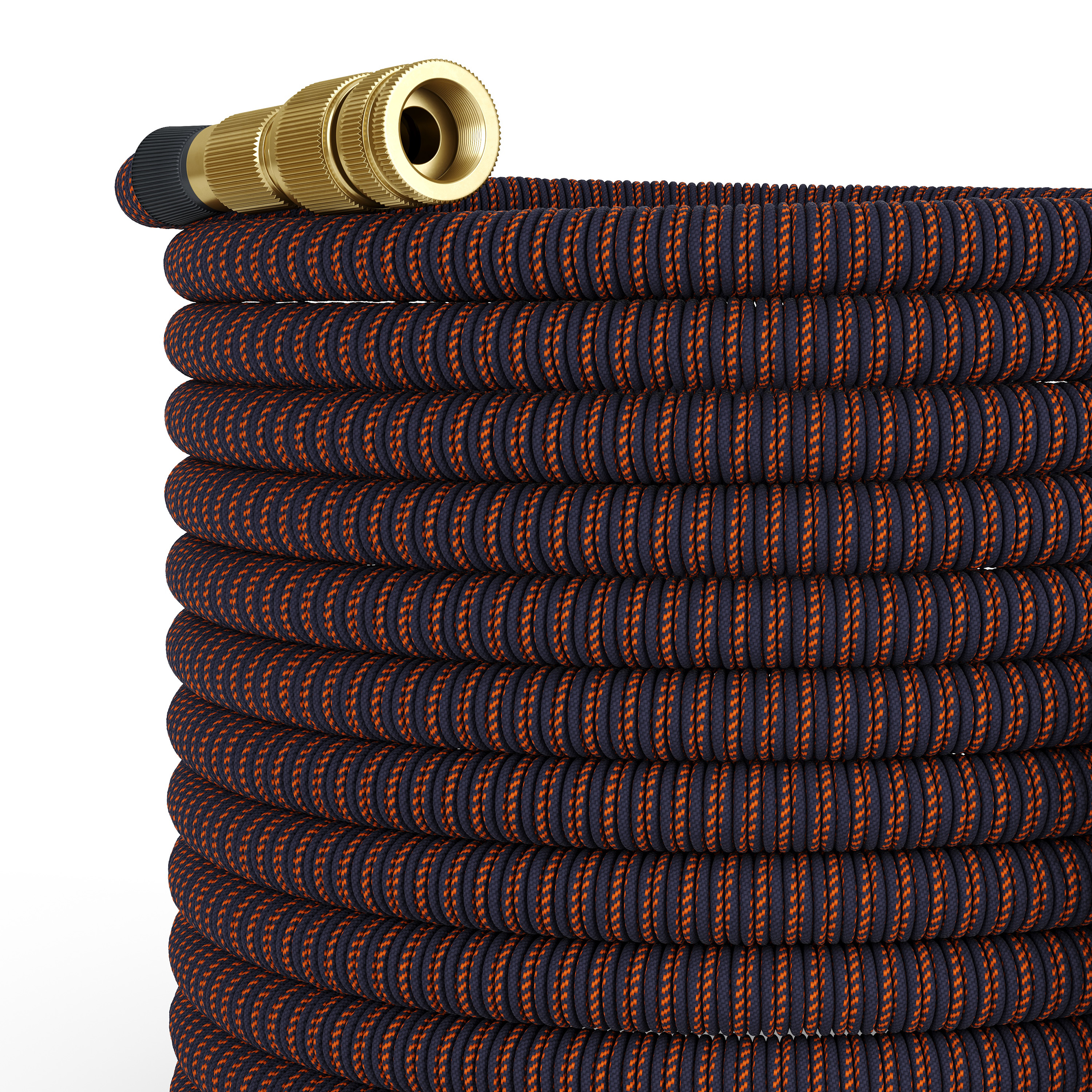 Flexi SUPER Premium Gartenschlauch 30 m schwarz/orange