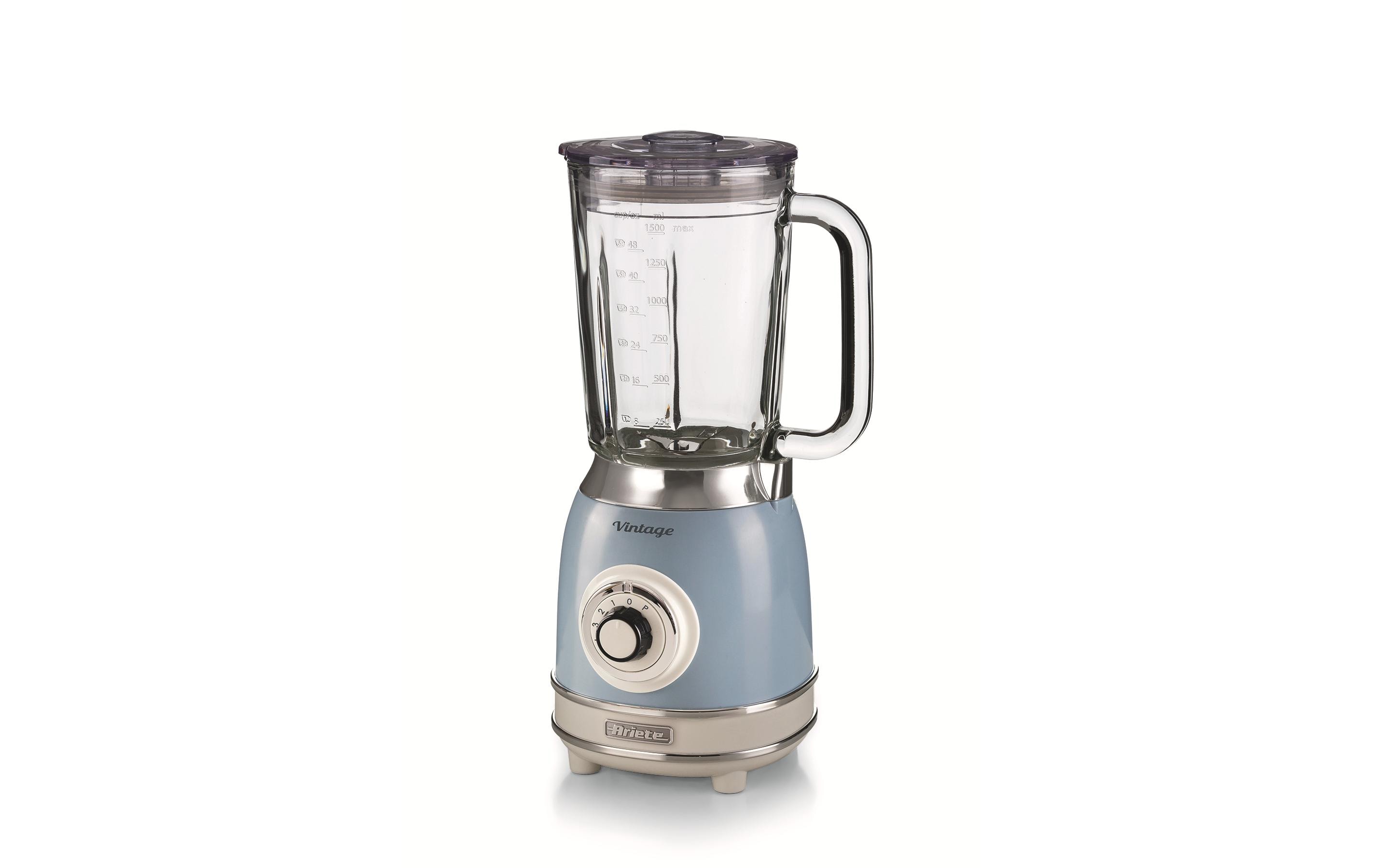 Standmixer Vintage BlauKraftvoller Standmixer mit 1000 W Leistung