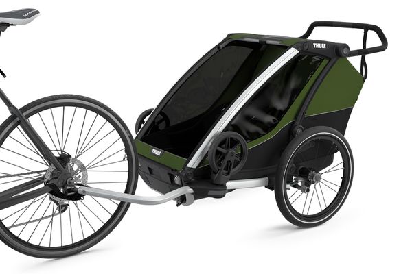 THULE CHARIOT CAB 2 Kinderanhänger  cypress green-black