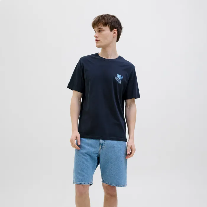 JJ Rebel Bloom Crew Shirt Heren