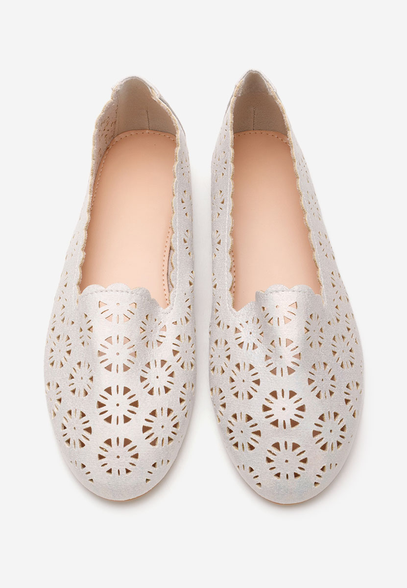 Ballerines femme blancs Joella