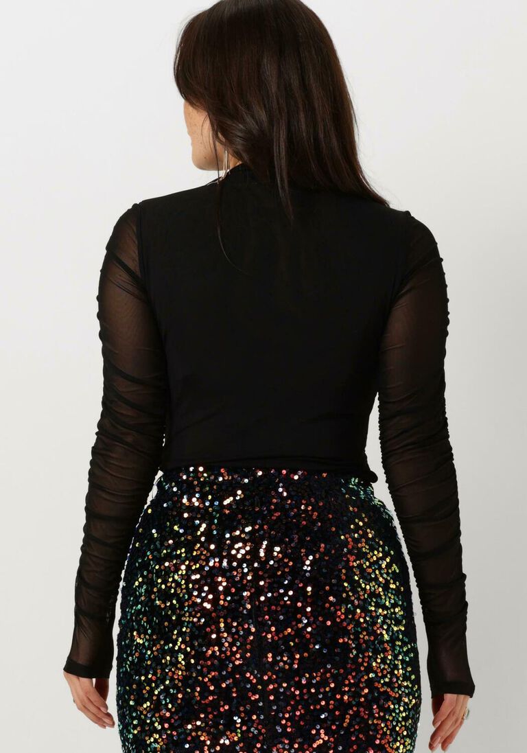 Y.A.S. zwarte y.a.s. top yasmeshi ls top