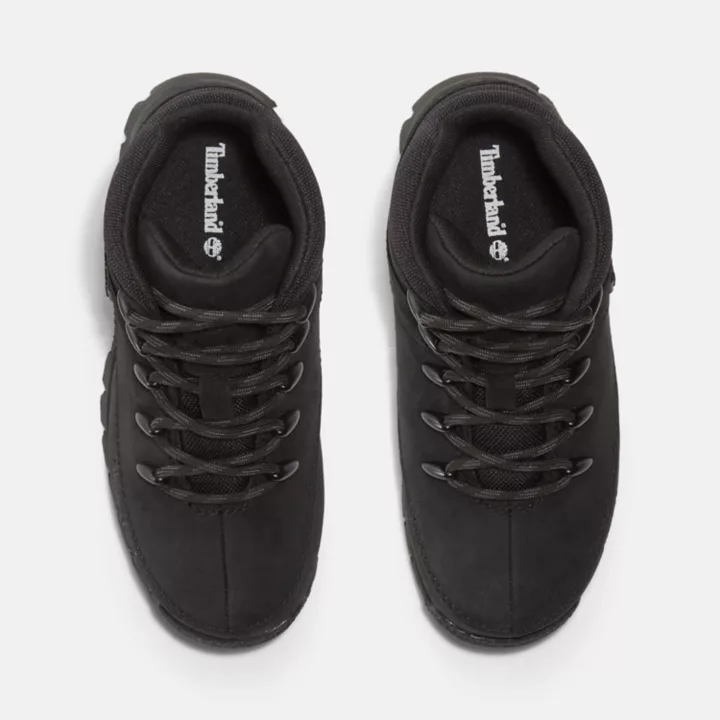 Chaussures de randonnée Euro Sprint junior en noir monochrome