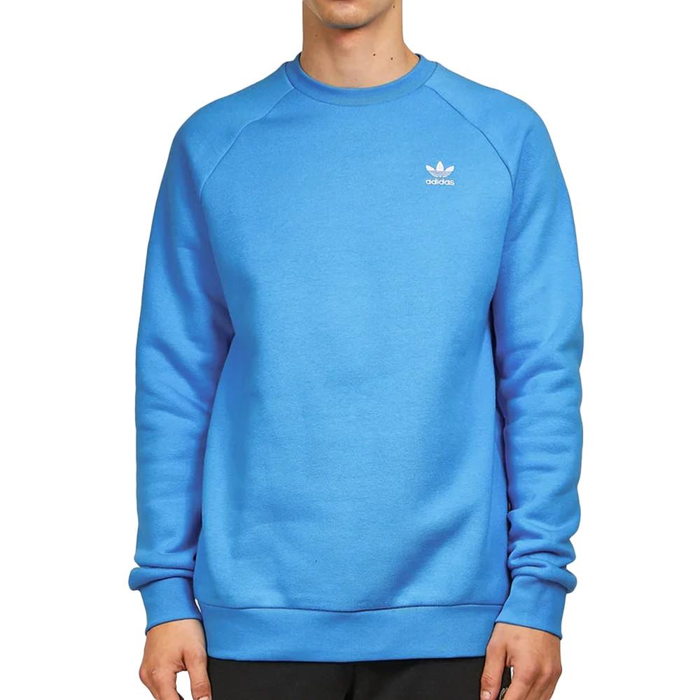 Adidas Sweat Bleu Homme Adidas Essential