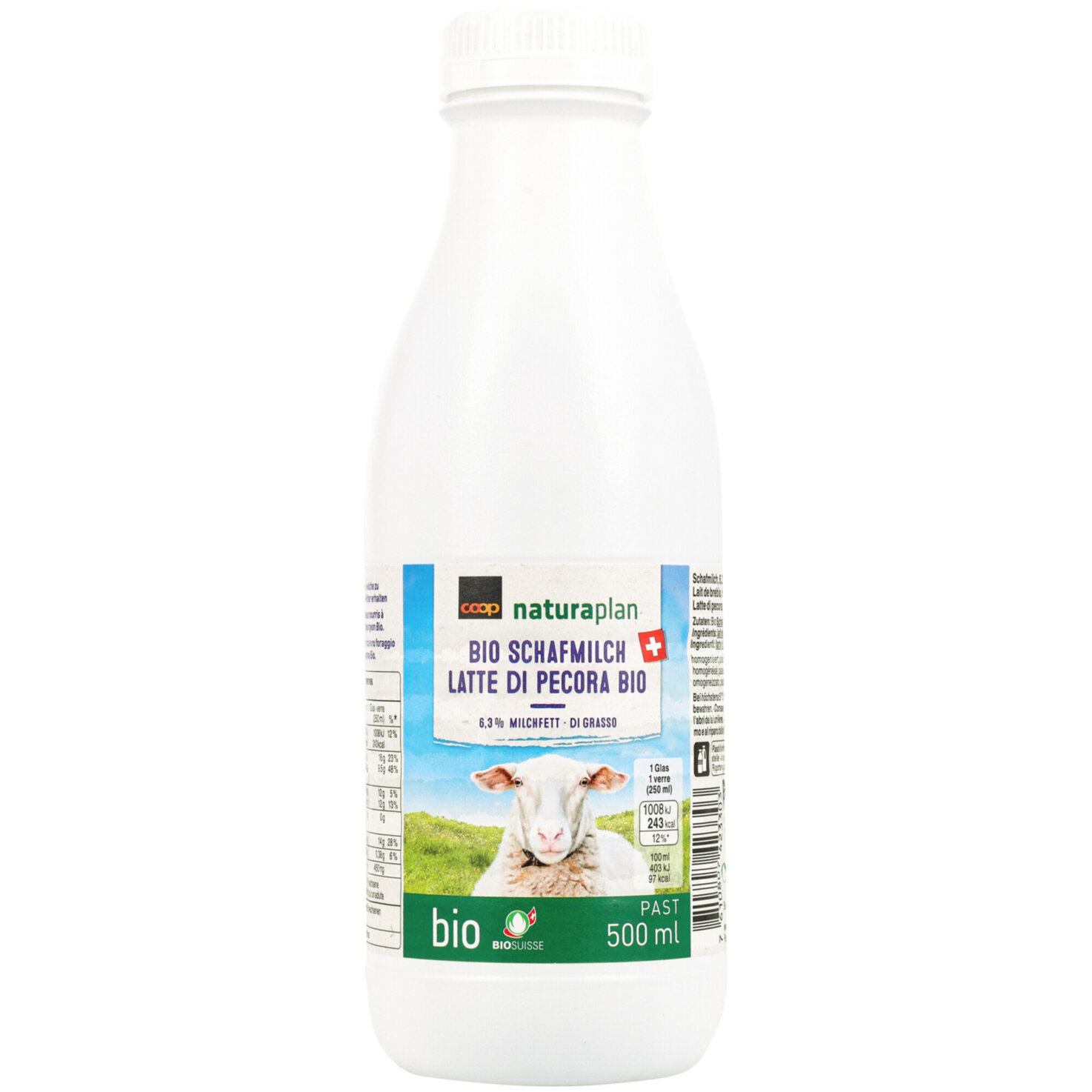Naturaplan Bio Schafmilch 6,3% Milchfett pasteurisiert