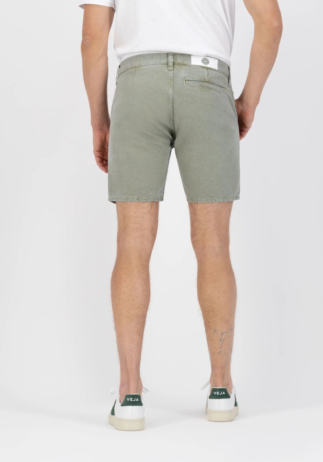 Mud Jeans Jeans-Shorts Luca Short Moss