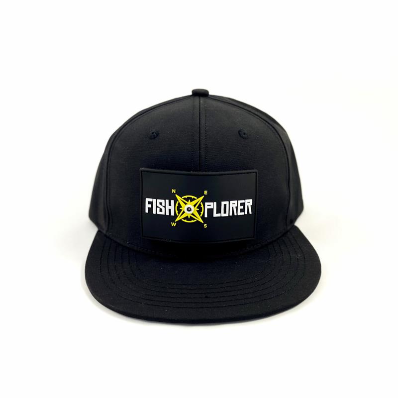 Casquette Fishxplorer Hydrofuge + U.V. Résistant À Scratch - Noir