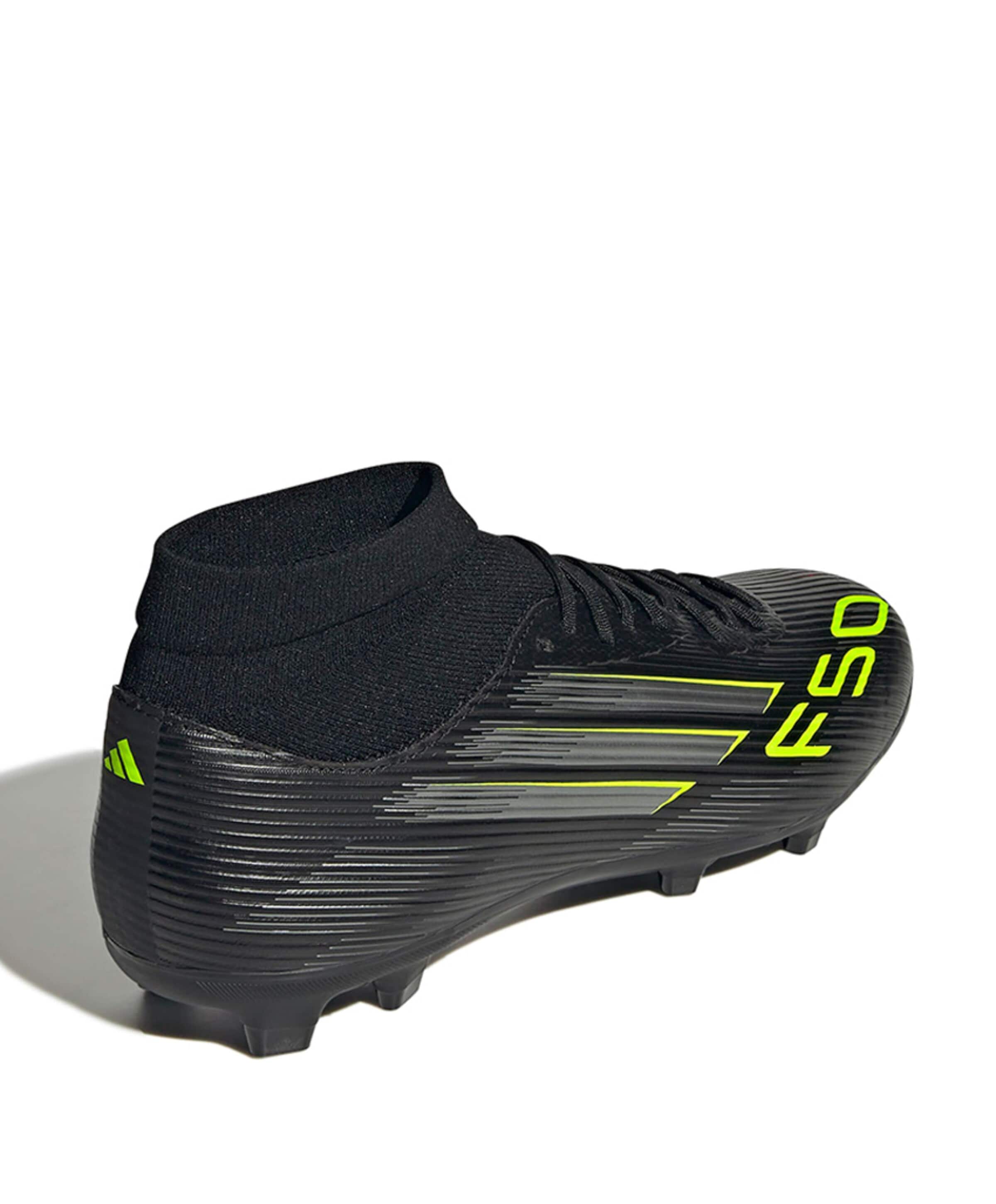 Adidas F50 League Mid Fg/mg heren voetbalschoenen zwart