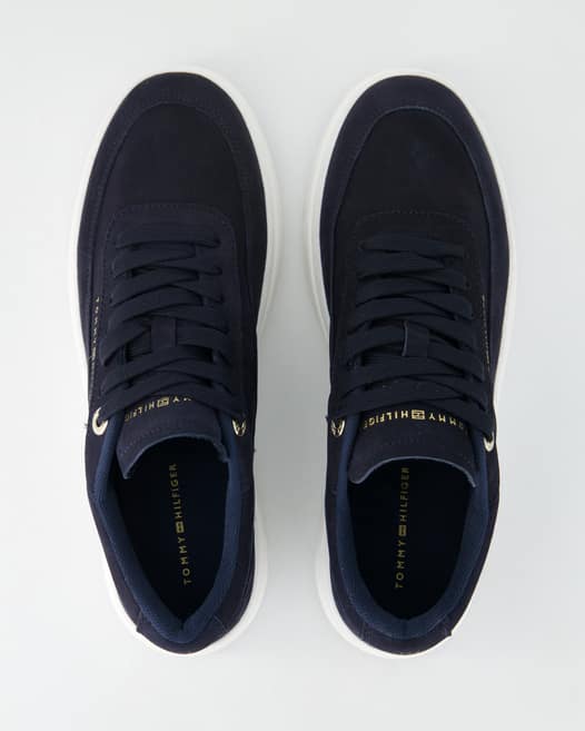 Tommy Hilfiger MODERN COURT SNEAKER NUBUCK Sneaker in Blau