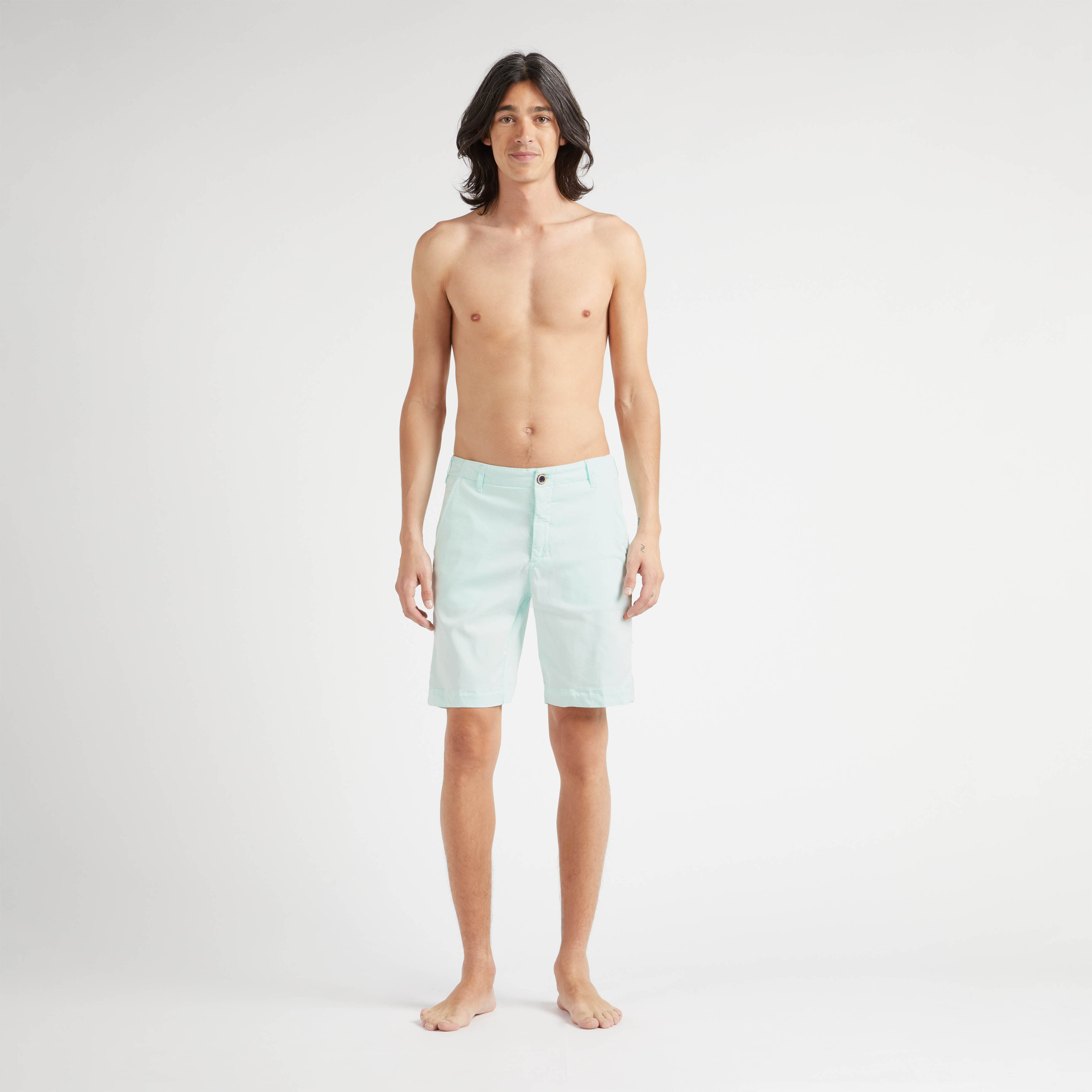 Bermuda en Tencel Homme Uni | Short Homme Vilebrequin