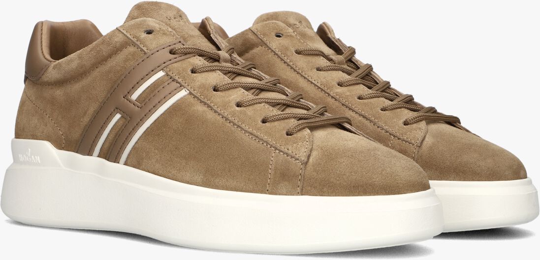 camel hogan lage sneakers h580 allacciato h slash