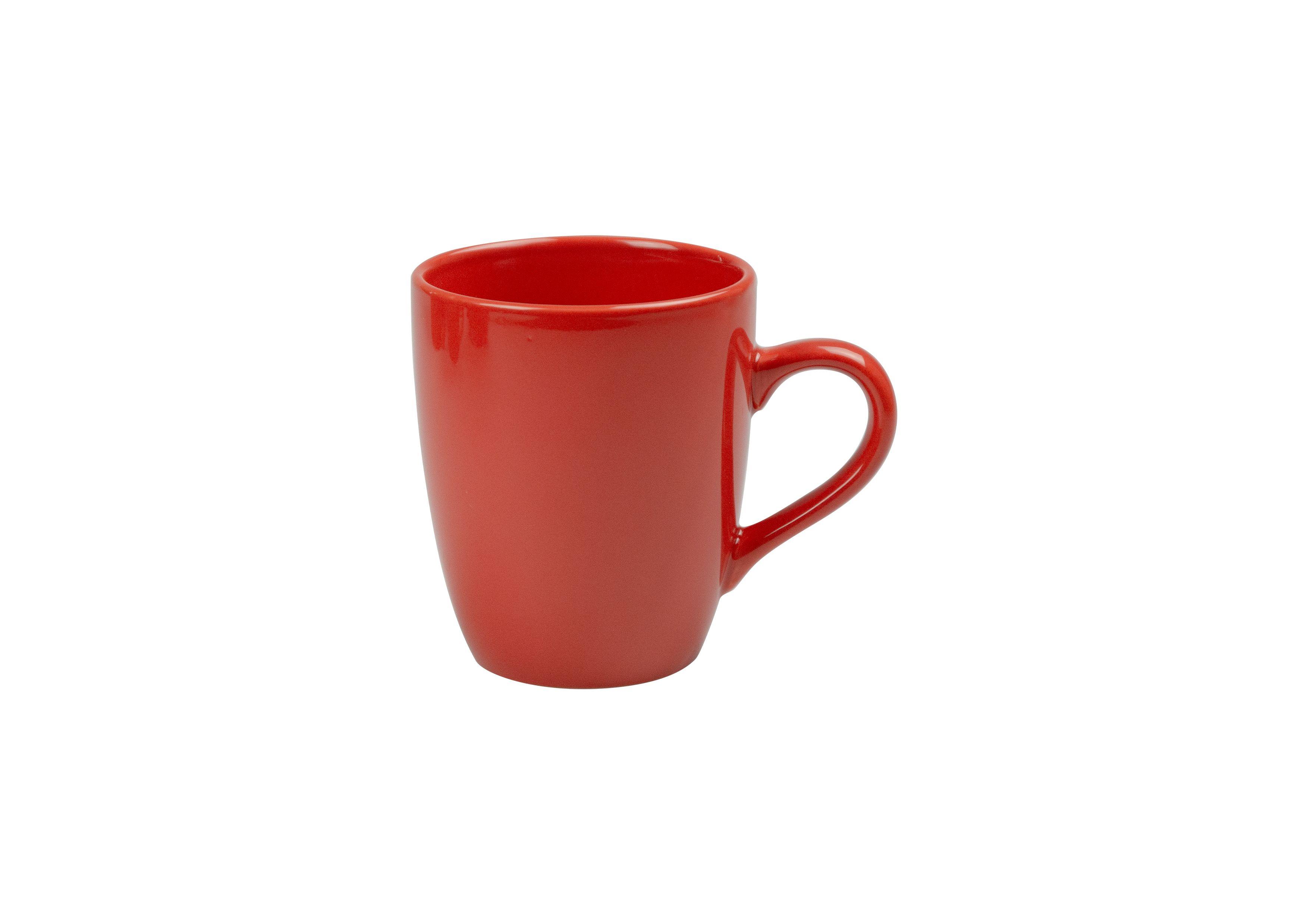 MUG BOMBE GRES ROUGE BRIQUE 34CL