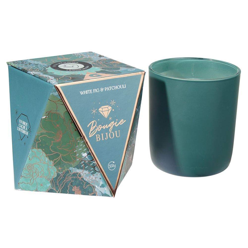 Coffret bougie bijou collier
