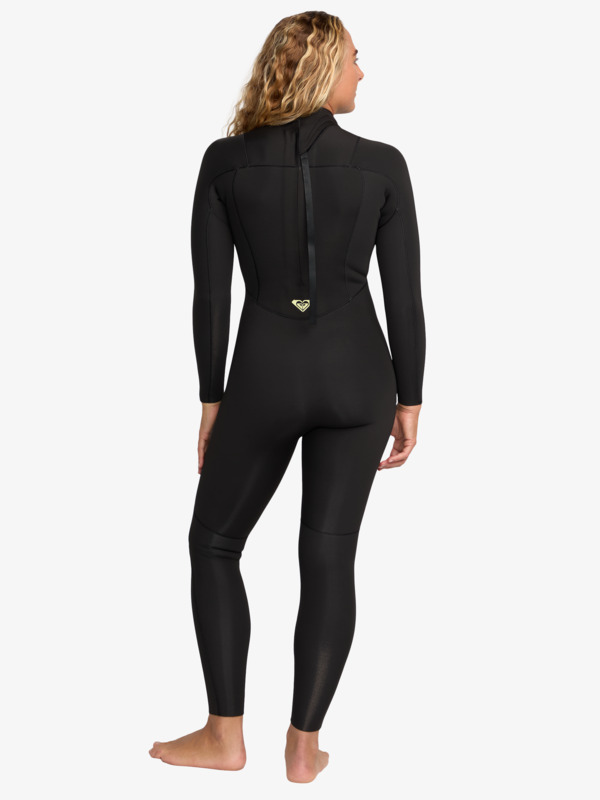 5/4mm Prologue+ Combinaison de surf back zip Noir Femme