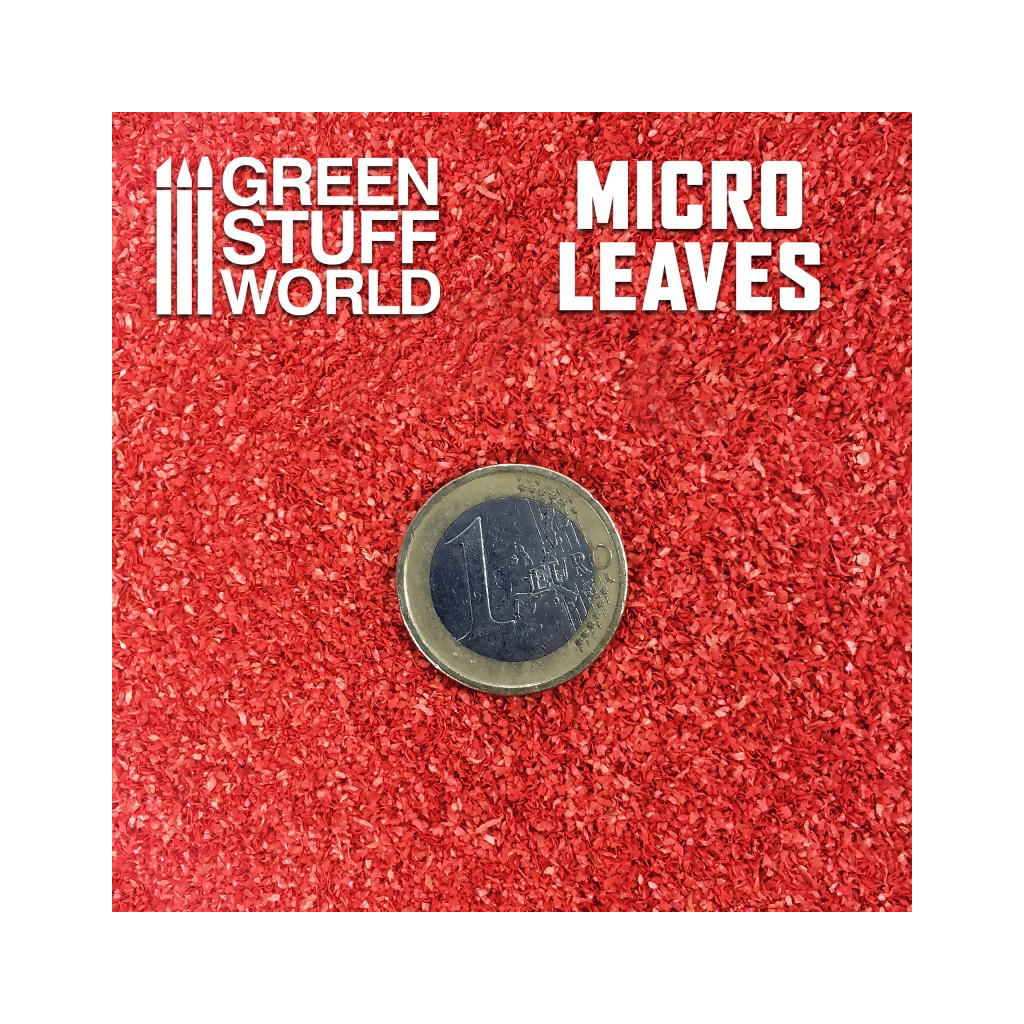 Micro Feuilles - Mélange Rouge
