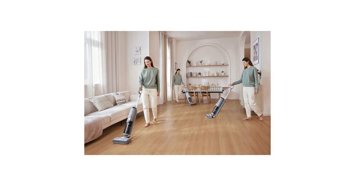 TinecoIFLOOR 5 Breeze - wet & dry vloerreiniger  nat- en droogzuiger  (Wit/grijs)