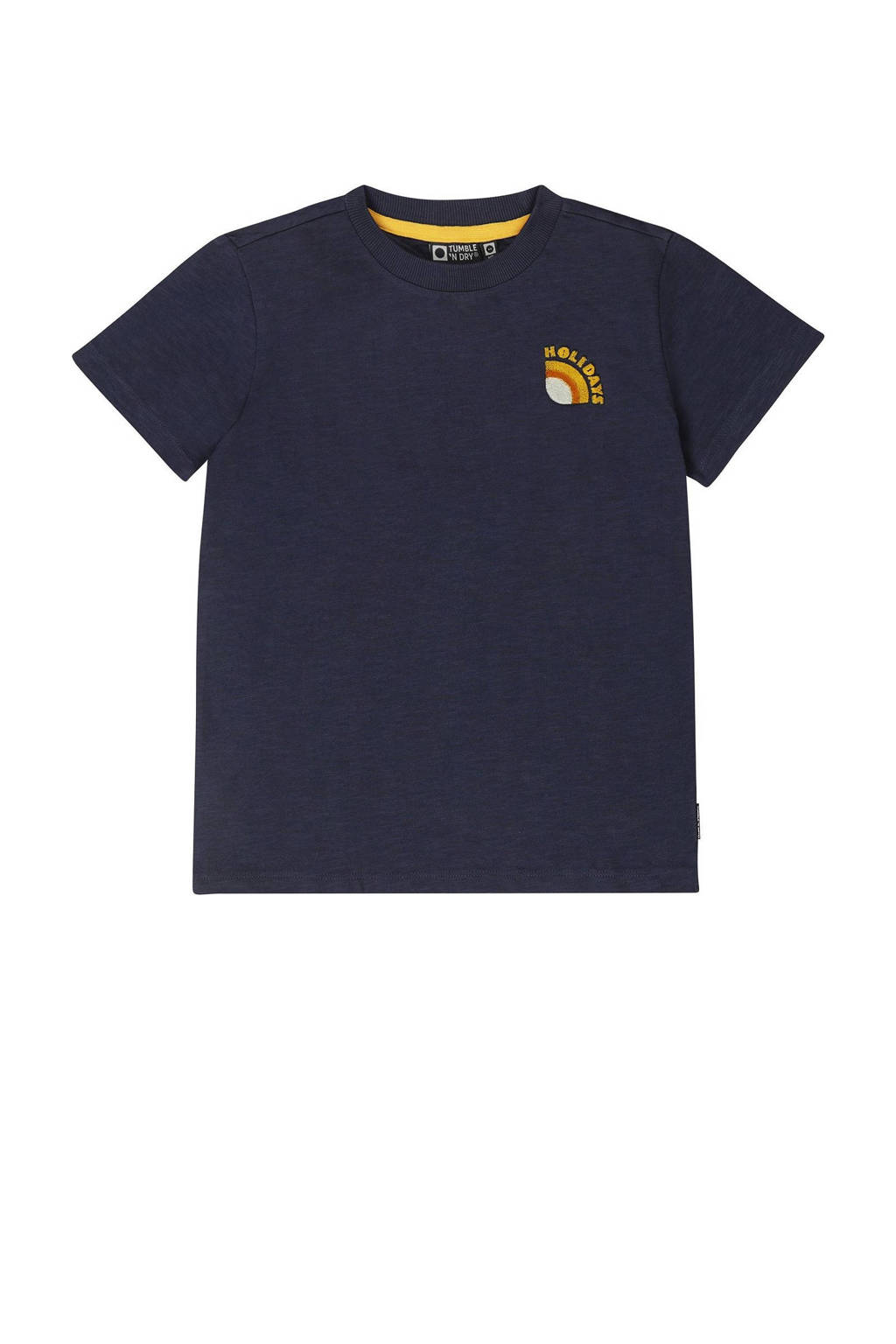 Tumble 'n Dry T-shirt Lucca navy blauw