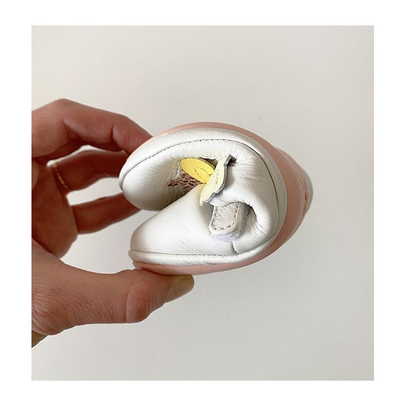 Camper Camper Ballerines Twins Jaune