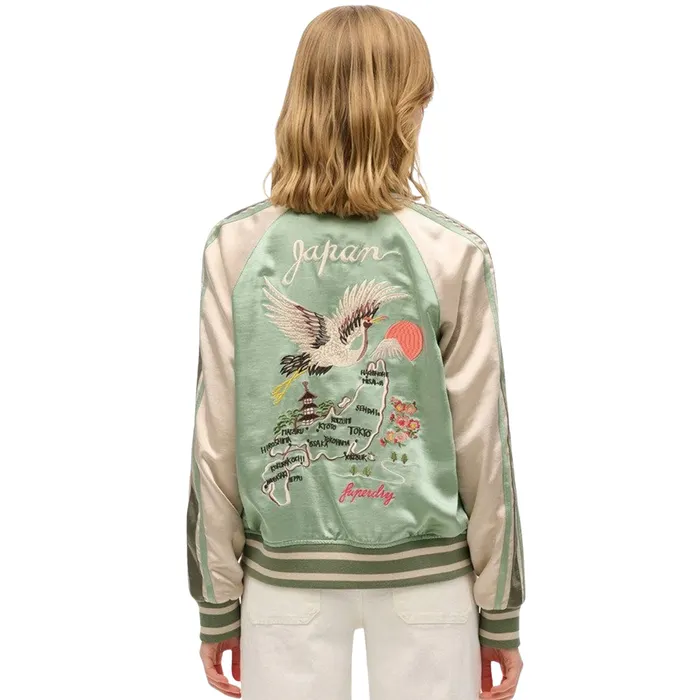 Superdry Suikajan Embroidered Bomber Jas Dames