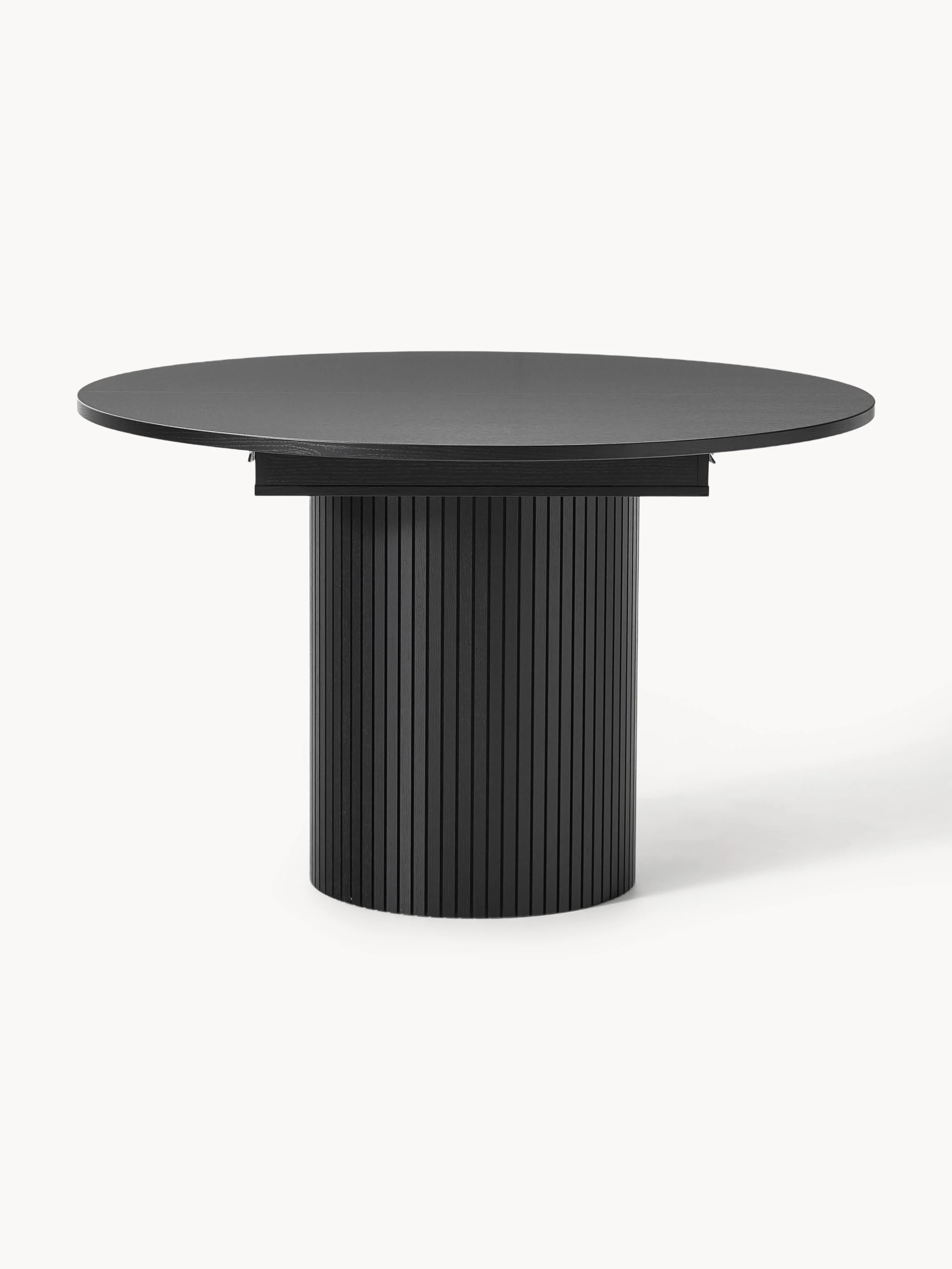 Uitschuifbare eettafel Filo met groefstructuur, in verschillende formaten
