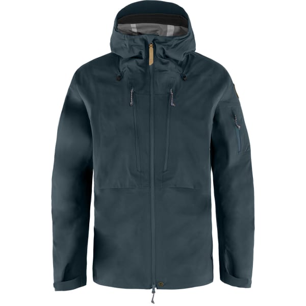 Veste randonnée FJALLRAVEN FJÄLLRÄVEN KEB ECOSHELL JACKET M DARK NAVY