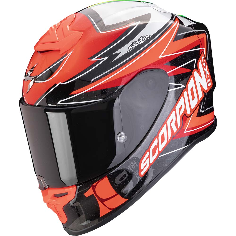 Scorpion - Casque Exo-R1 Evo Air Alvaro Rouge / Noir / Blanc