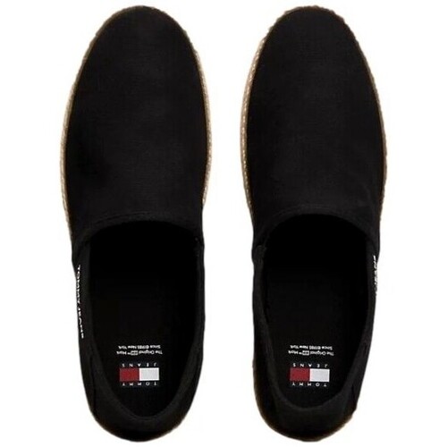Tommy Jeans - ALPARGATA LOGO LATERAL HOMBRE EM0EM01386 Negro