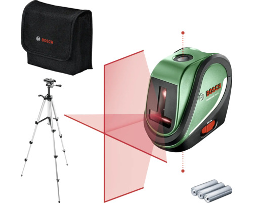 Bosch UniversalLevel 2 kruislijnlaser (set) inclusief statief