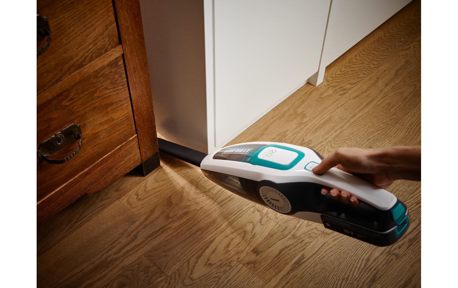 Akku-Hand- und Stielsauger Regulus PowerVac 2in1 Weiss<br>Kabelloser Staubsauger